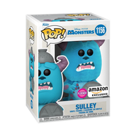 POP! Disney #1156: Monsters - Sulley [Flocked] [Amazon Exclusive] (Funko POP!) Figure and Box w/ Protector