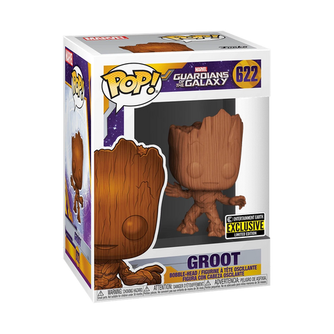 POP! Marvel #622: Guardians of the Galaxy - Groot [Entertainment Earth Limited Edition Exclusive] (Funko POP!) Figure and Box w/ Protector