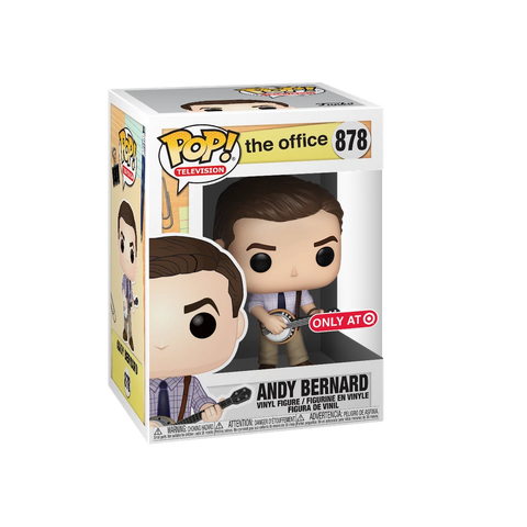 POP! Television #878: The Office - Andy Bernard (Target Exclusive) (Funko POP!) Figure and Box (Box Damage)