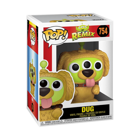 POP! Disney Pixar #754: Alien Remix - Dug (Funko POP!) Figure and Box w/ Protector