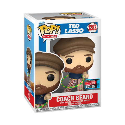 POP! Television #1283: Ted Lasso - Coach Beard (2022 Fall Convention Limited Edition) (Funko POP!) Figure and Box w/ Protector