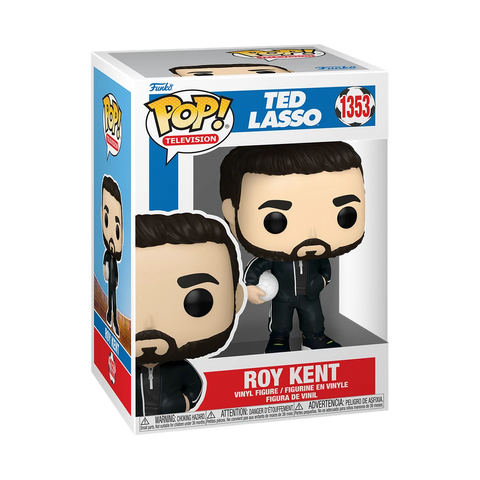 POP! Television #1353: Ted Lasso - Roy Kent (Funko POP!) Figure and Box w/ Protector