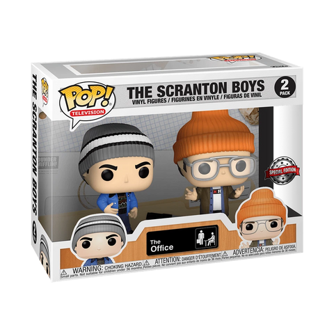 POP! Television 2 Pack: The Office - The Scranton Boys (Special Edition) (Funko POP!) Figure and Box
