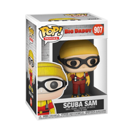 POP! Movies #907: Big Daddy - Scuba Sam (Funko POP!) Figure and Box w/ Protector (Box Damage)