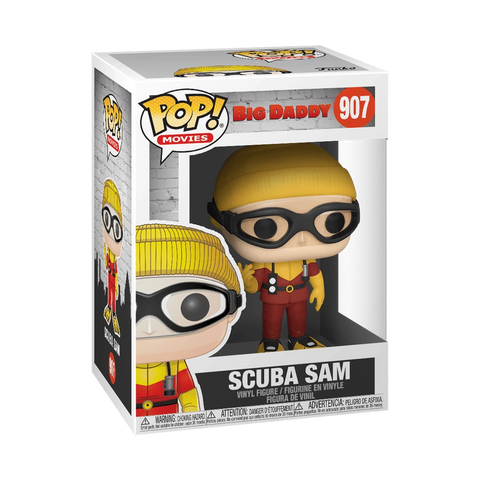 POP! Movies #907: Big Daddy - Scuba Sam (Funko POP!) Figure and Box w/ Protector (Box Damage)