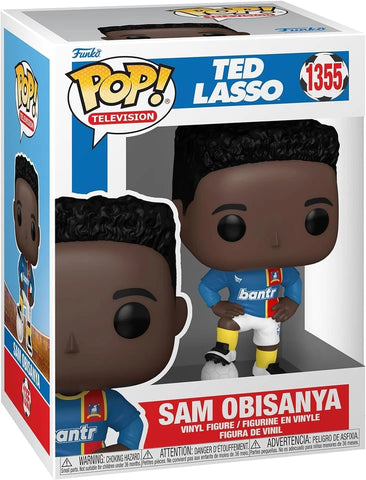 POP! Television #1355: Ted Lasso - Sam Obisanya (Funko POP!) Figure and Box w/ Protector