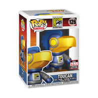POP! Ad Icons #126: San Diego Comic Con International - Toucan (2021 Fall Limited Edition) (Funko POP!) Figure and Box w/ Protector