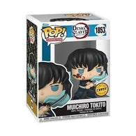 POP! Animation #1853: Demon Slayer Kimetsu no Yaiba - Muichiro Tokito (Limited Edition Chase) (Funko POP!) Figure and Box w/ Protector