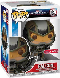 POP! Marvel Studios #1339: Captain America Brave New World - Falcon [Target Exclusive] (Funko POP!) Figure and Box w/ Protector