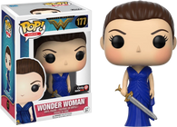 POP! Heroes #177: Wonder Woman (GameStop Exclusive) (Funko POP!) Figure and Box w/ Protector