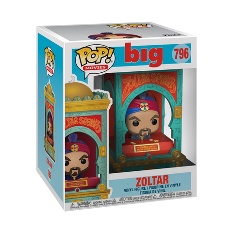 POP! Movies #796: Big - Zoltar (Funko POP!) Figure and Box
