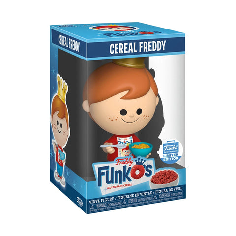 Freddy Funko’s Multigrain Cereal: Cereal Freddy (Funko Shop Limited Edition) (Funko) Figure and Box