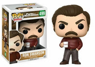 POP! Television #499: Parks and Recreation - Ron Swanson (Funko POP!) Figure and Box w/ Protector