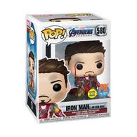 POP! Marvel #580: Avengers Endgame - Iron Man [I Am Iron Man] (Glows in The Dark) (PX Previews Exclusive) (Funko POP!) Figure and Box w/ Protector