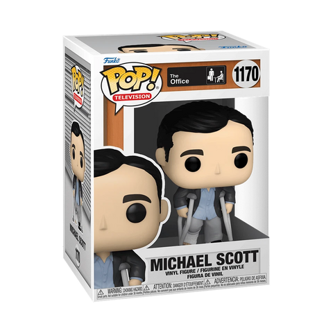 POP! Television #1170: The Office - Michael Scott (Funko POP!) Figure and Box w/ Protector (Box Damage)