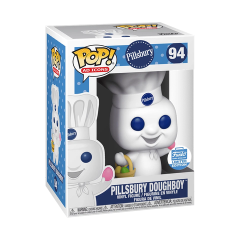 POP! Ad Icons #94: Pillsbury Doughboy (Funko-Shop.com Limited Edition) (Funko POP!) Figure and Box w/ Protector