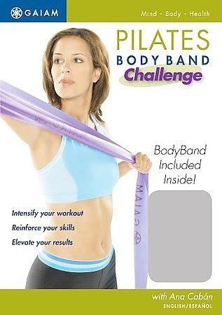 Pilates Body Band Challenge [Ana Caban] [Gaiam] (DVD) Pre-Owned (no body band)