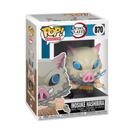 POP! Animation #870: Demon Slayer Kimetsu no Yaiba - Inosuke Hashibira (Funko POP!) Figure and Box w/ Protector