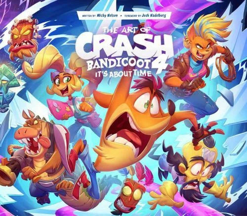 The Art of Crash Bandicoot 4: It's About Time [Micky Neilson / Josh Nadelberg] (Activision / Blizzard / Toys For Bob) NEW