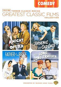 TCM Greatest Classic Films Collection: Comedy (Arsenic and Old Lace / A Night at the Opera / The Long Long Trailer / Father of the Bride 1950) (DVD) Pre-Owned