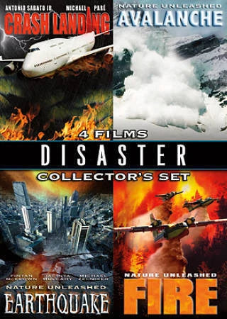 Disaster Collectors Set: Crash Landing / Nature Unleashed: Avalanche / EarthQuake / Fire (DVD) Pre-Owned