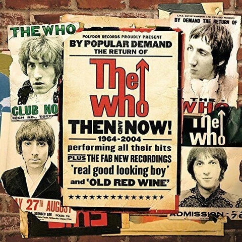 The Who: Then And Now 1964-2004 (Audio CD) Pre-Owned