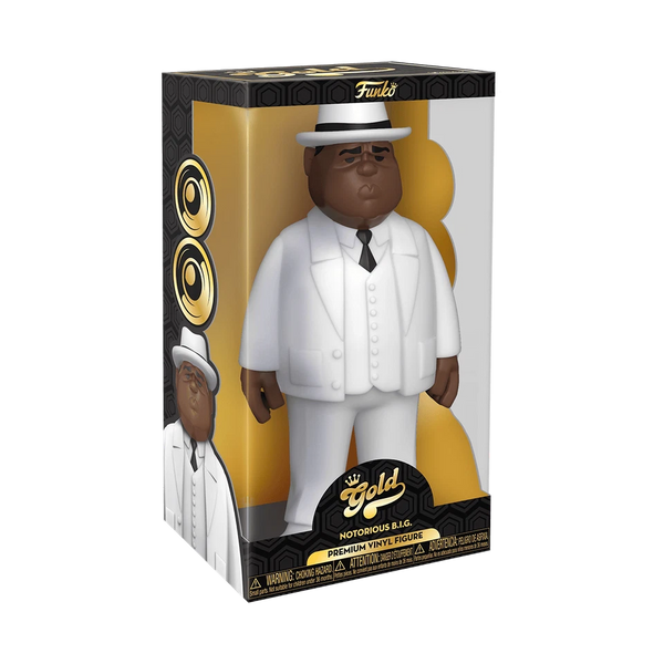 Gold: Notorious B.I.G. [Premium Vinyl Figure] (Funko) Figure and Box