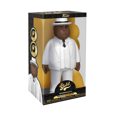 Gold: Notorious B.I.G. [Premium Vinyl Figure] (Funko) Figure and Box