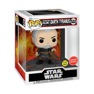 POP! Star Wars #522: Red Saber Series Volume 1 - Darth Tyranus (Glows in the Dark) (GameStop Exclusive) (Funko POP!) Figure and Box