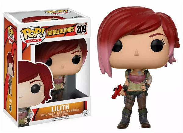 POP! Games #209: Borderlands - Lilith (Funko POP!) Figure and Box w/ Protector