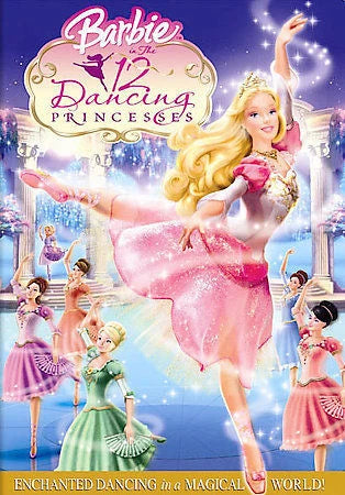 Barbie in The 12 Dancing Princesses (DVD) Pre-Owned