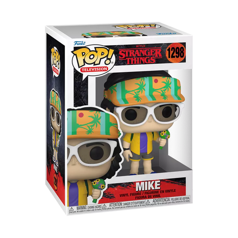 POP! Television #1298: Stranger Things - Mike (Netflix) (Funko POP!) Figure and Box w/ Protector