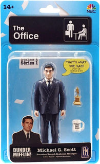 The Office: Michael G. Scott - Scranton Branch Regional Manager (Series 1) Dunder Mifflin (PhatMojo) (Action Figure) NEW