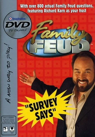 Family Feud: Survey Says (DVD Game) Pre-Owned