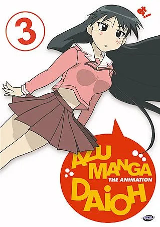 Azumanga Daioh - Rivals (Vol. 3) (DVD) Pre-Owned w/ Cat Pin