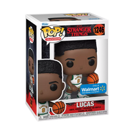 POP! Television #1246: Stranger Things - Lucas (Netflix) (Wal-Mart Exclusive) (Funko POP!) Figure and Box w/ Protector