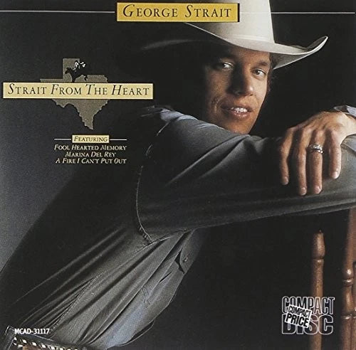 George Strait: Strait from the Heart (Audio CD) Pre-Owned