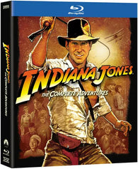 Indiana Jones: The Complete Adventures (Raiders of the Lost Ark / Temple of Doom / Last Crusade / Kingdom of the Crystal Skull) (Blu-ray) NEW