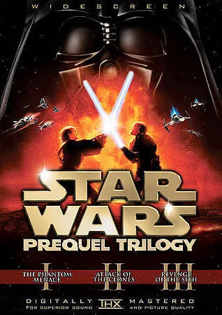 Star Wars Prequel Trilogy (Widescreen Edition) (DVD) Pre-Owned