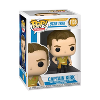 POP! Television #1138: Star Trek - Captain Kirk (Original Series) (Funko POP!) Figure and Box w/ Protector