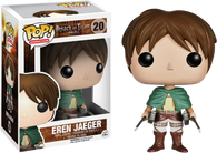 POP! Animation #20: Attack on Titan - Eren Jager (Funko POP!) Figure and Box w/ Protector