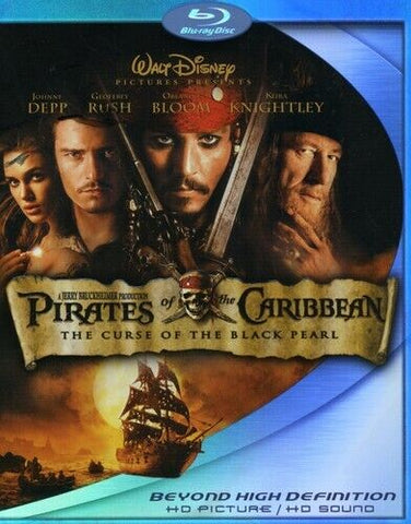 Pirates of the Caribbean: The Curse of the Black Pearl (Blu-ray) Pre-Owned