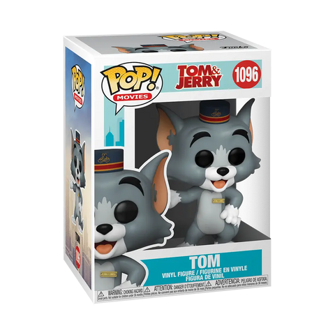 POP! Movies #1096: Tom & Jerry - Tom (Funko POP!) Figure and Box w/ Protector