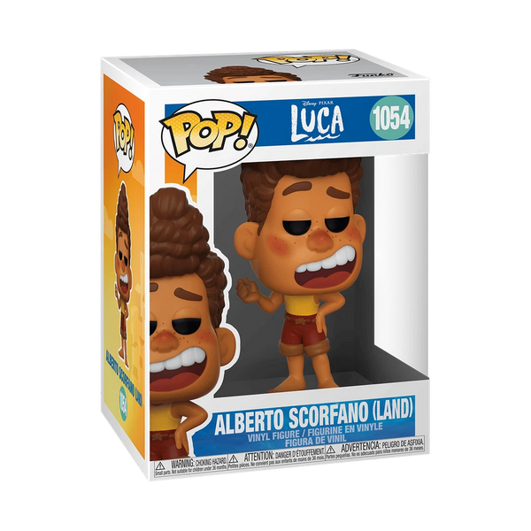 POP! Disney #1054: Luca – Alberto Scorfano (Land) (Funko POP!) Figure and Box w/ Protector