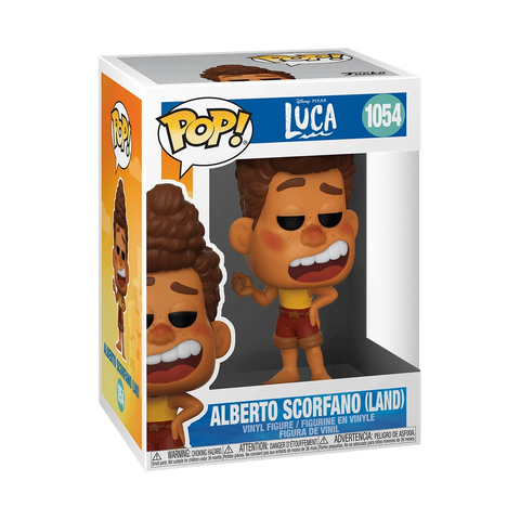 POP! Disney #1054: Luca – Alberto Scorfano (Land) (Funko POP!) Figure and Box w/ Protector
