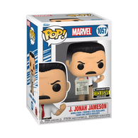 POP! Marvel #1057: J. Jonah Jameson (Entertainment Earth Exclusive Limited Edition) (Funko POP!) Figure and Box w/ Protector