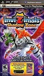 Invizimals Shadow Zone (Game, Camera, and Trap Card Bundle) (PSP) NEW