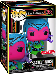 POP! Marvel Studios #986: Wanda Vision - Scarlet Witch (Target Exclusive) (Funko POP!) Figure and Box w/ Protector