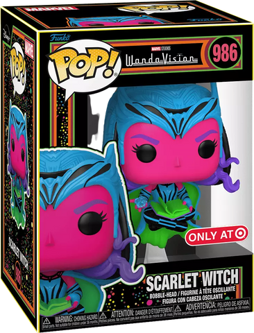 POP! Marvel Studios #986: Wanda Vision - Scarlet Witch (Target Exclusive) (Funko POP!) Figure and Box w/ Protector