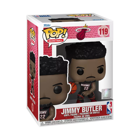 POP! NBA Basketball #119: Miami Heat - Jimmy Butler (Funko POP!) Figure and Box w/ Protector